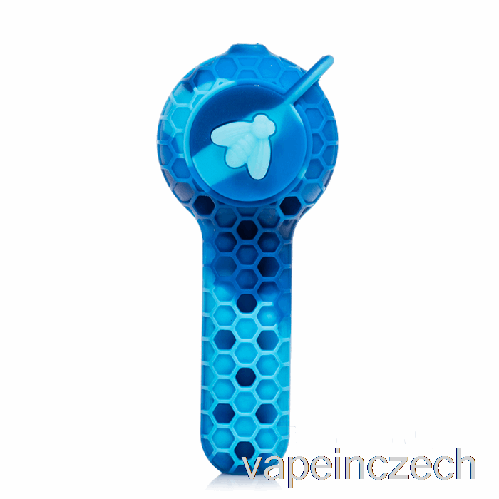 Stratus 2-v-1 Silikonová Lžička Mramorově Modrá (baby Blue / Blue) Vape Pero